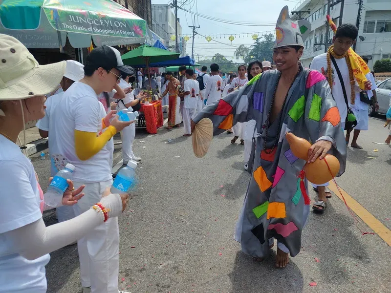 Food plays a big part in the Phuket Vegetarian Festival