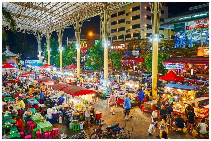 Phuket Shopping Night Market Night Bazaar Banzaan Market
